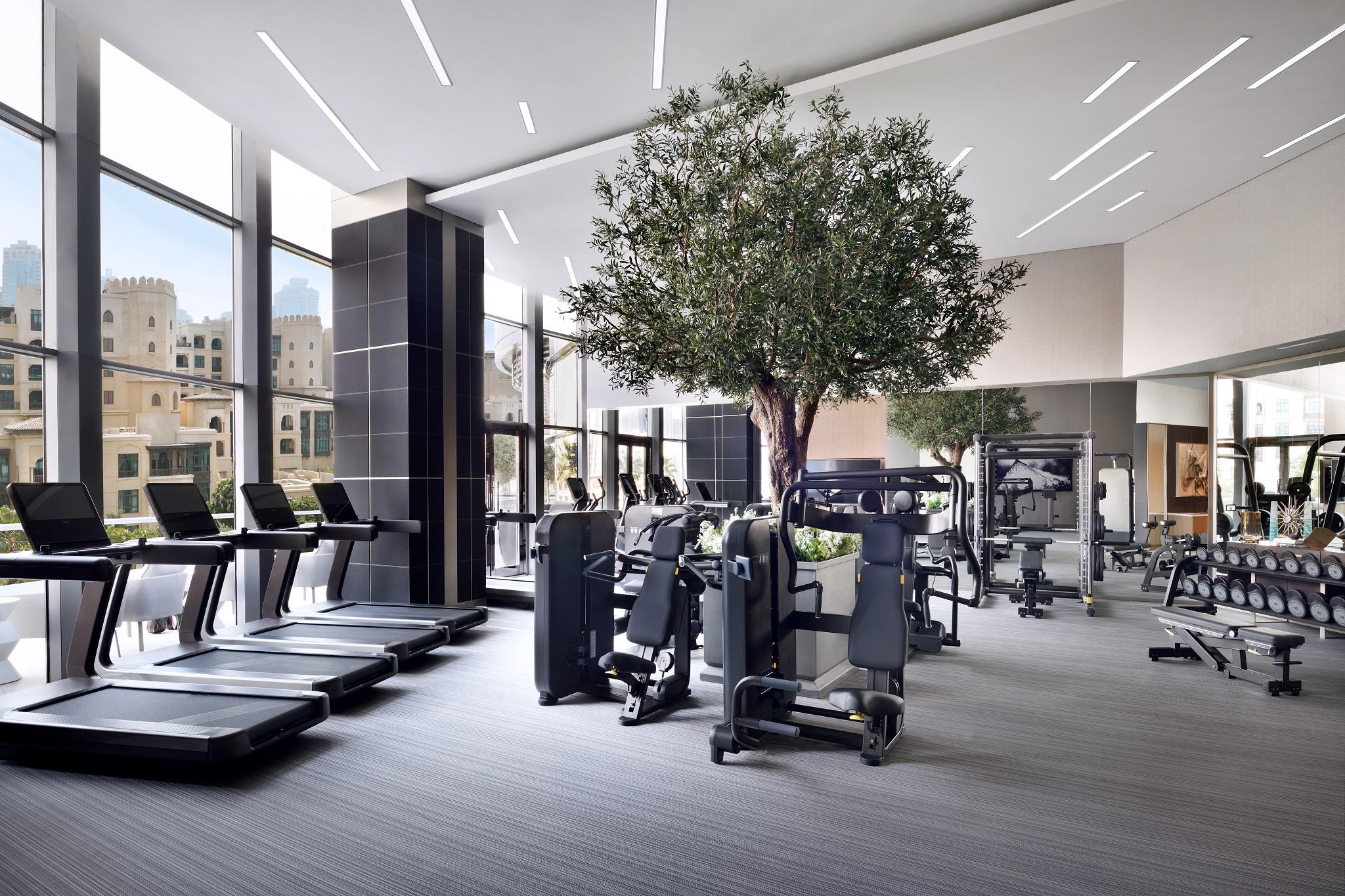 Готель Address Downtown Дубай Екстер'єр фото The gym at The Ivy Collection
